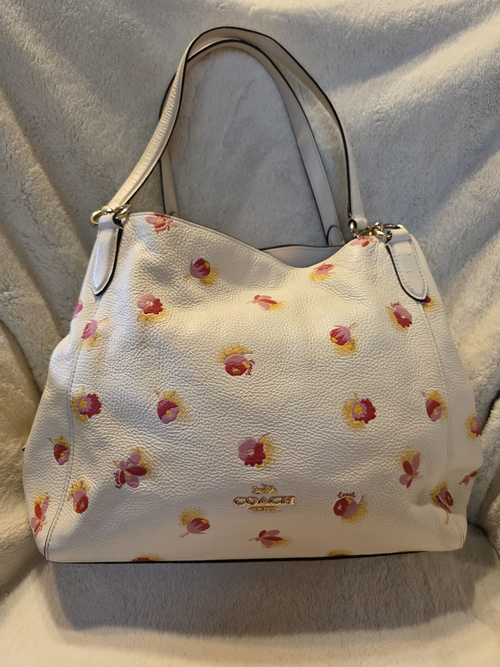 Coach Pop Floral Leather Bag